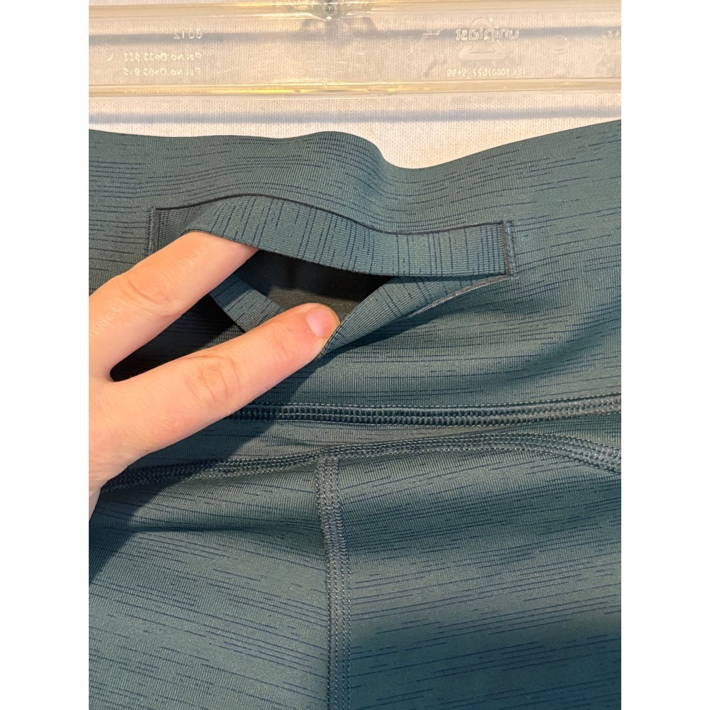 Outdoor Voices TechSweat 7/8 Leggings Green Heathered High Rise RN147908 Women M - Picture 6 of 9